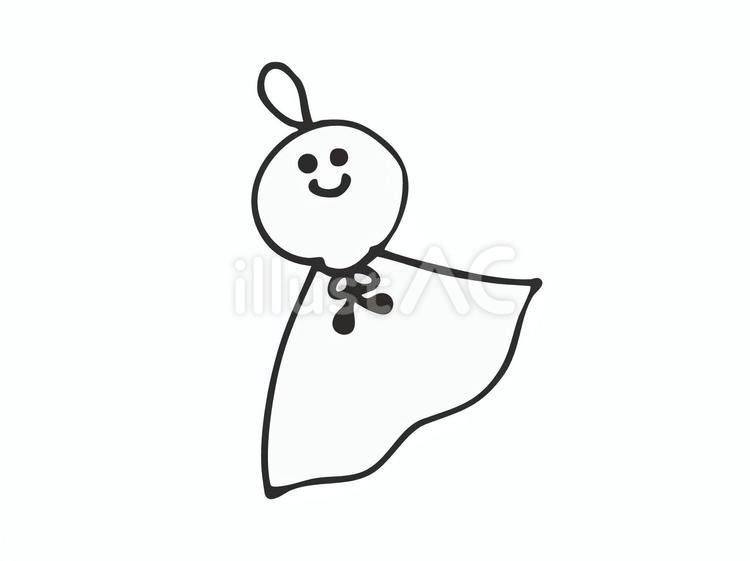 てるてるぼうずかわいいイラスト てるてるぼうず,てるてる坊主,雨のイラスト素材