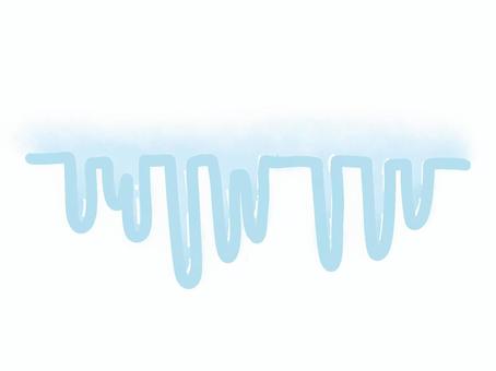 つらら つらら,冬,氷,雪,凍結,屋根,氷柱,水滴,寒冷,滴るのイラスト素材