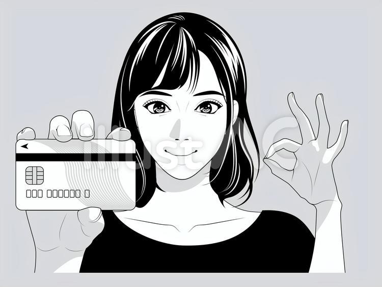 26イラレのお姉さんA 女性,人物,美人のイラスト素材
