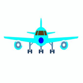 乗り物 010 乗り物 010 飛行機,乗り物,空,空港,旅行,青,フライト,出発,到着,イラストのイラスト素材