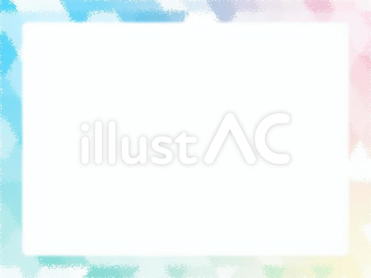 淡い六角形の背景（フレーム3） 背景,背景素材,模様のイラスト素材