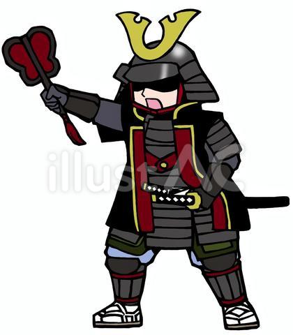 鎧武者・大将・号令