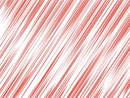 強めの流線・赤 効果線,線画,背景,スピード線,漫画,斜め,赤のイラスト素材