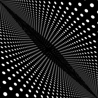 水玉遠近 水玉,丸,並ぶ,シンプル,白抜き,背景,奥行,遠近のイラスト素材