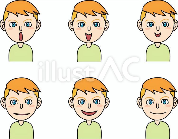 男の子(世界こども)_B001 子供,こども,外国人のイラスト素材