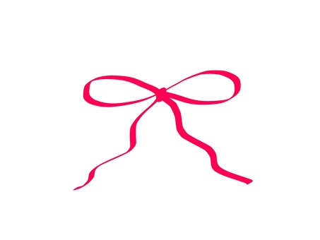 細い赤リボン リボン,リボン結び,プレゼント,飾り,細い,ヘアアクセサリー,ネクタイ,コサージュ,ブローチ,髪飾りのイラスト素材