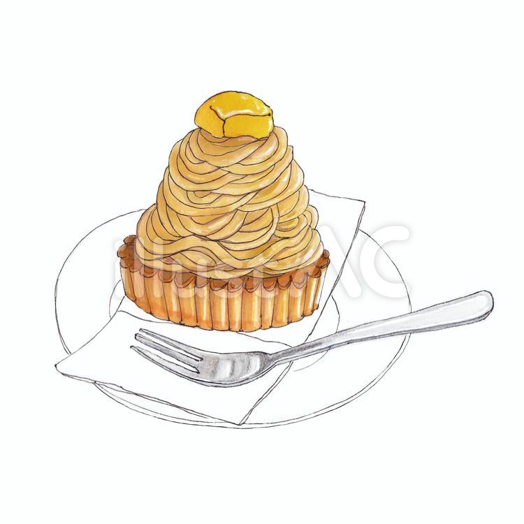 モンブランイラスト No 無料イラストなら イラストac