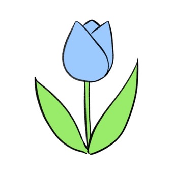 tulip blue, , JPG and PNG