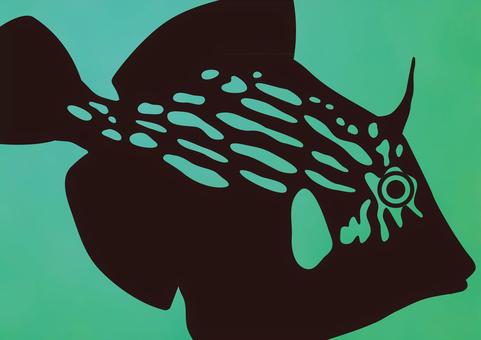 Osakanasan ♯ Kawahagi, JPG, PNG and AI Osakanasan ♯ Kawahagi, kawahagi, puffers, sea fish, JPG, PNG and AI