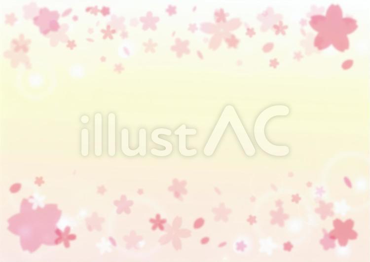 桜背景 桜,春,ピンクのイラスト素材