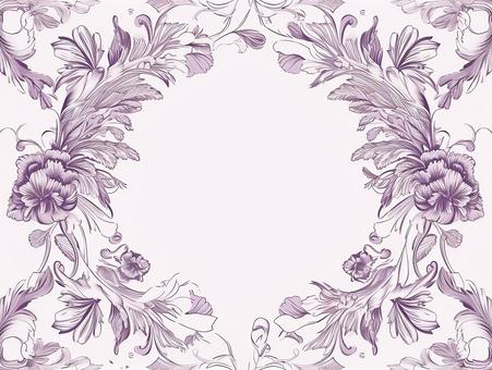 Illustration, plant, purple, retro, 