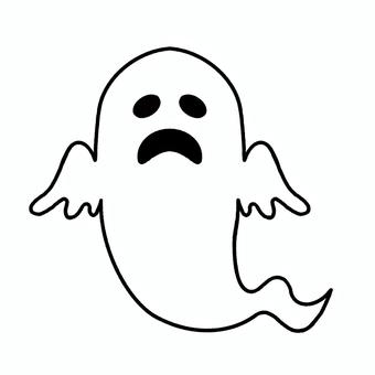 残念な顔のお化け 残念な顔のお化け お化け,恐怖,白,肝試し,幽霊,悪役,怖い,怒り,悲しい,残念な顔のイラスト素材