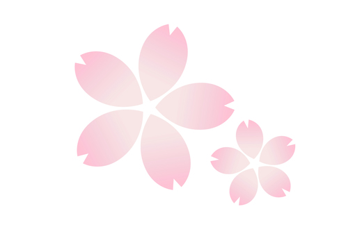 シンプルな桜のイラスト シンプルな桜のイラスト 桜,花,ピンクのイラスト素材