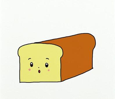 Illustration, plain bread, handwriting, tiny, JPG