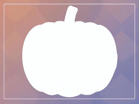 ハロウィンのカボチャをくりぬいた壁紙