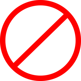 禁止の表示イラスト 禁止,禁止マーク,禁止サイン,注意,警告,安全,規制,注意喚起,危険のイラスト素材