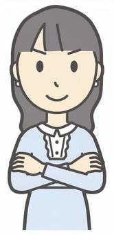  ワンピースお嬢様-051-バスト