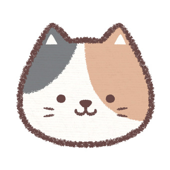 アイコン三毛猫, , JPG and PNG