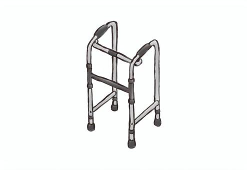 ピックアップ歩行器 ピックアップ歩行器,歩行器,福祉用具,歩行,介護,リハビリ,ウオーカーのイラスト素材