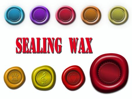 Sealing wax, sealing wax, encapsulated wax, envelope, JPG and PNG