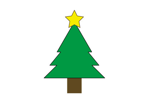 Christmas fir tree star before decoration, JPG, PNG and EPS Christmas fir tree star before decoration, fir tree, christmas, tree, JPG, PNG and EPS