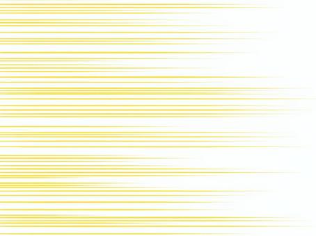 流線(横)・黄色