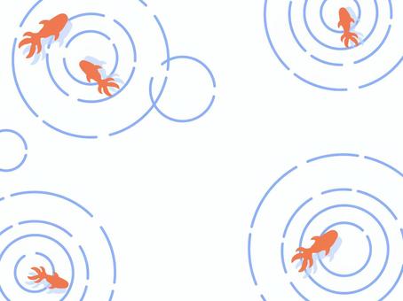 Goldfish Ripple Background 3, JPG, PNG and AI Goldfish Ripple Background 3, ripple, water surface, water, JPG, PNG and AI