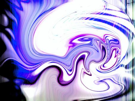 サイケで個性的なぐちゃぐちゃの紫の渦巻 渦,うずまき,サイケ,個性的,ぐちゃぐちゃ,乱れ,乱流,ユニーク,独特,鮮やかのイラスト素材