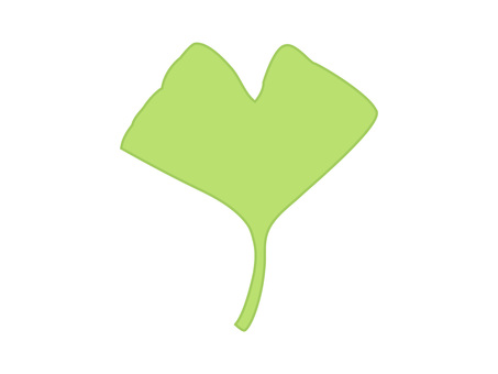 Ginkgo leaves (yellow-green), JPG, PNG and AI Ginkgo leaves (yellow-green), , JPG, PNG and AI