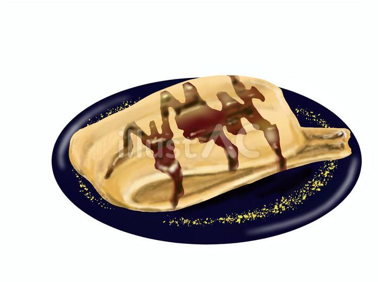 アナゴの一本握り アナゴ,一本,寿司のイラスト素材
