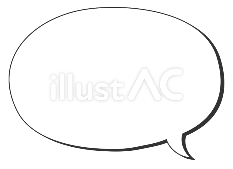 丸いふきだしのパターン２ ふきだし,フキダシ,吹出のイラスト素材