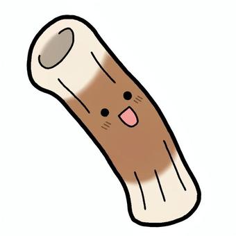 ちくわ ちくわ,食べ物,練り物,茶色,おでんのイラスト素材