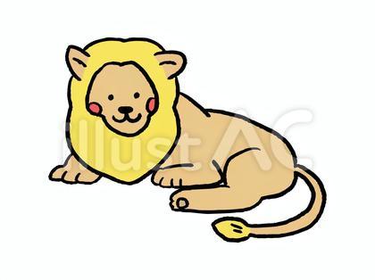 ライオンのイラスト