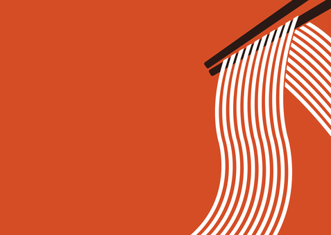 持ち上げた麺の映る背景１ 麺,食べ物,箸,シンプル,背景のイラスト素材