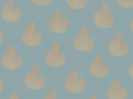 471.背景 炎,火,ほのお,パターン,アイコン柄,背景,テクスチャ,水彩風,くすみカラー,かわいいのイラスト素材