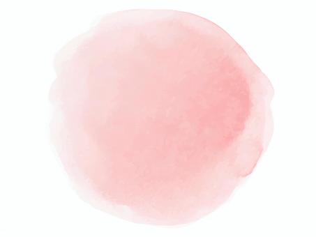 Illustration, watercolor, pink, pill, 