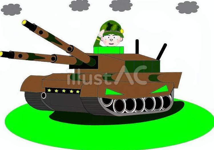 戦車 戦車,屋外,軍隊のイラスト素材