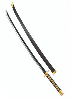 日本刀 日本刀 日本刀,刀,戦国時代,江戸時代,武将,武者,侍,剣士,ファンタジー,戦士のイラスト素材