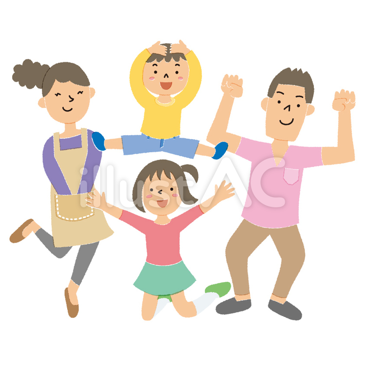 家族 家族,ファミリー,親子のイラスト素材