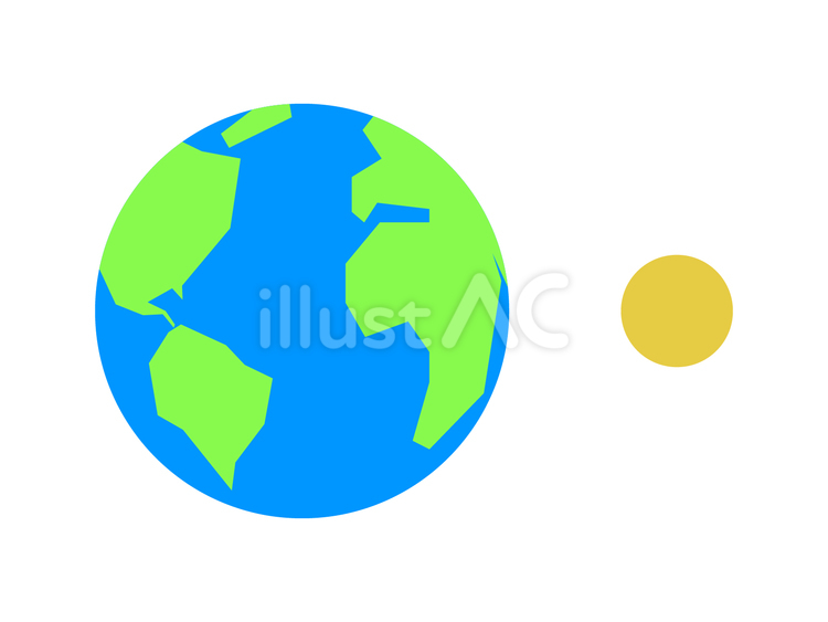 地球と月 地球,月,世界のイラスト素材