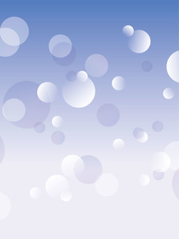 ドリーミーなブルーの水玉模様背景 背景,水玉,青,泡,抽象的,水,海,しゃぼん玉,ブルー,空のイラスト素材