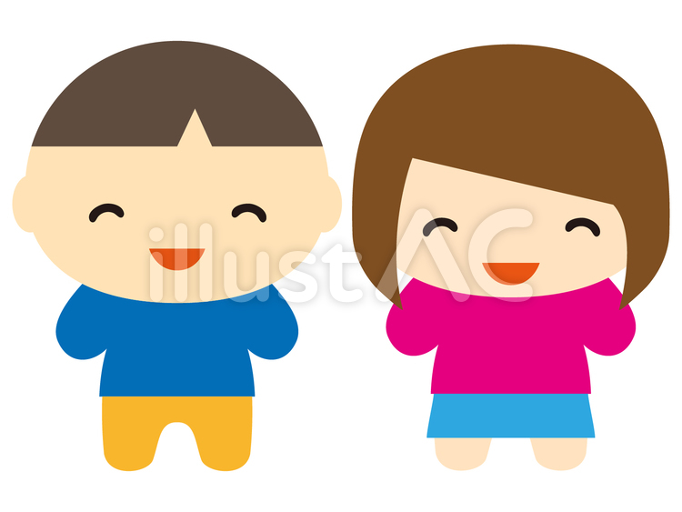 男の子と女の子イラスト No 無料イラストなら イラストac