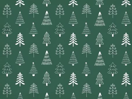 クリスマスツリーの北欧パターン背景 クリスマスツリーの北欧パターン背景 冬,ツリー,森,北欧,かわいい,優しい,ほっこり,シンプル,ナチュラル,クリスマスのイラスト素材