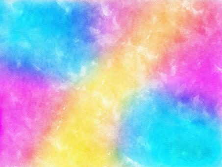 抽象的でカラフルな水彩画背景4000px カラー,カラフル,水彩画,筆,絵の具,絵具,塗り,描き,描く,フリーのイラスト素材