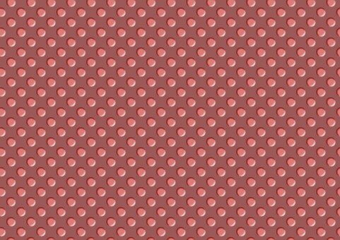 ぷっくりした赤茶色の立体ドットパターン ぷっくり,立体感,凹凸,凸凹,パターン,テクスチャ,水玉,ドット,円形,幾何学のイラスト素材