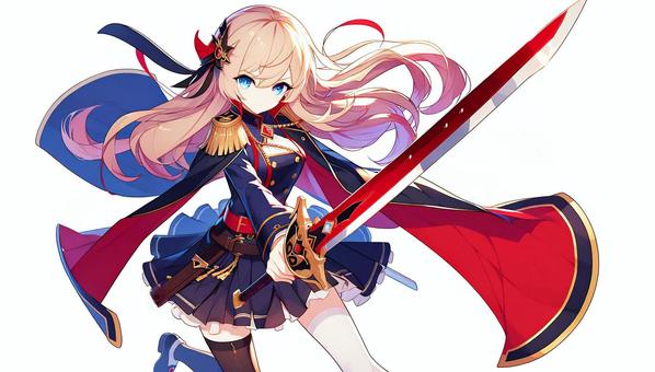 Free Vectors | female swordsman
