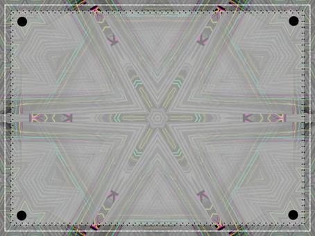 いくつもの線のフレーム いくつもの線のフレーム 線,白線,点線,丸,フレーム,お洒落のイラスト素材