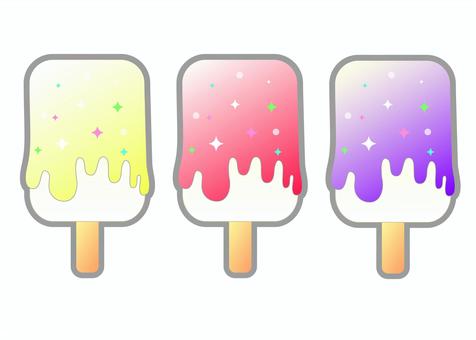 Popsicle set-2, ice, rod ice, ice candy, JPG, PNG and AI