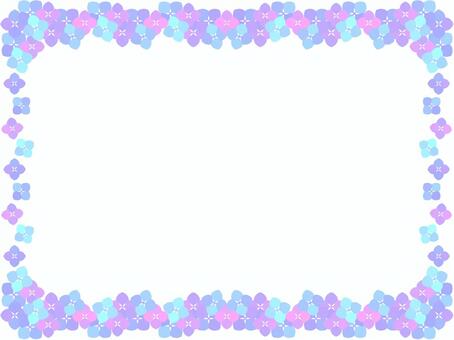 Hydrangea frame 3, , JPG and PNG