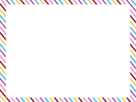 Illustration, frame, colorful, white, 